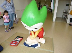ちょるるもAED